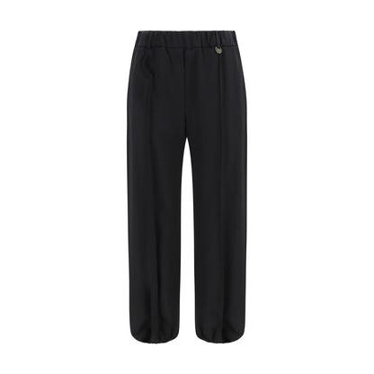 Black Wool Oves Aries Joggers (Workout Pants)