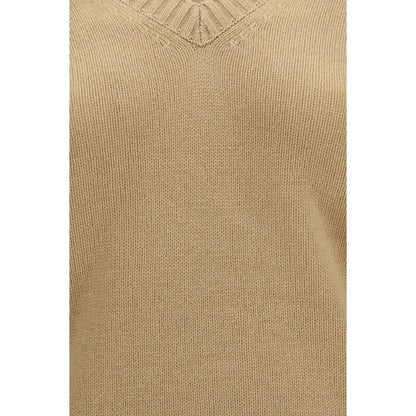 Beige Cashmere Sweater