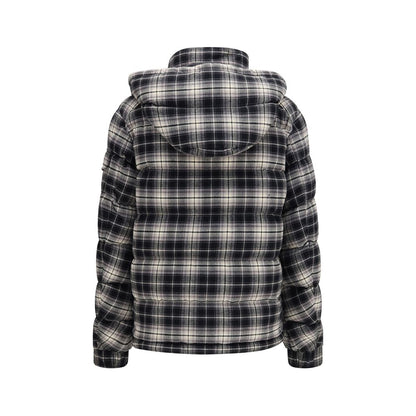 Black Cotton Full-Length Jacket