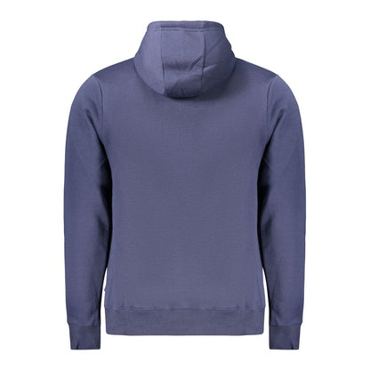 Blue Cotton Mens Sweatshirt