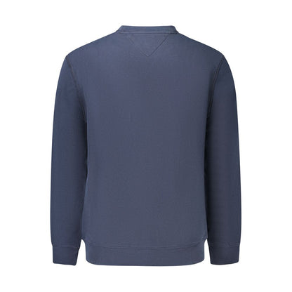 Blue Cotton Men's Sweatshirt
