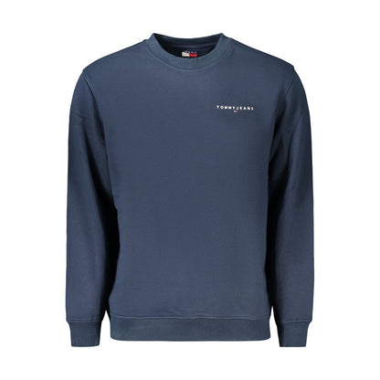 Blue Cotton Men's Sweatshirt