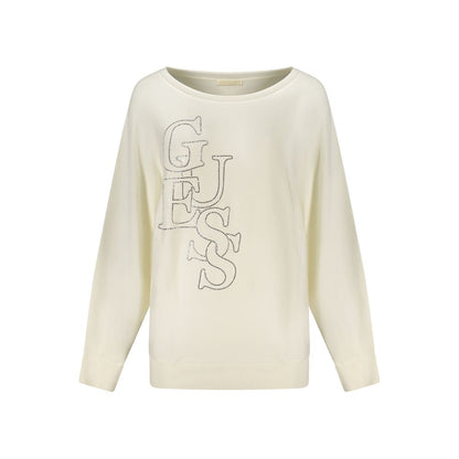 White Viscose Sweatshirt