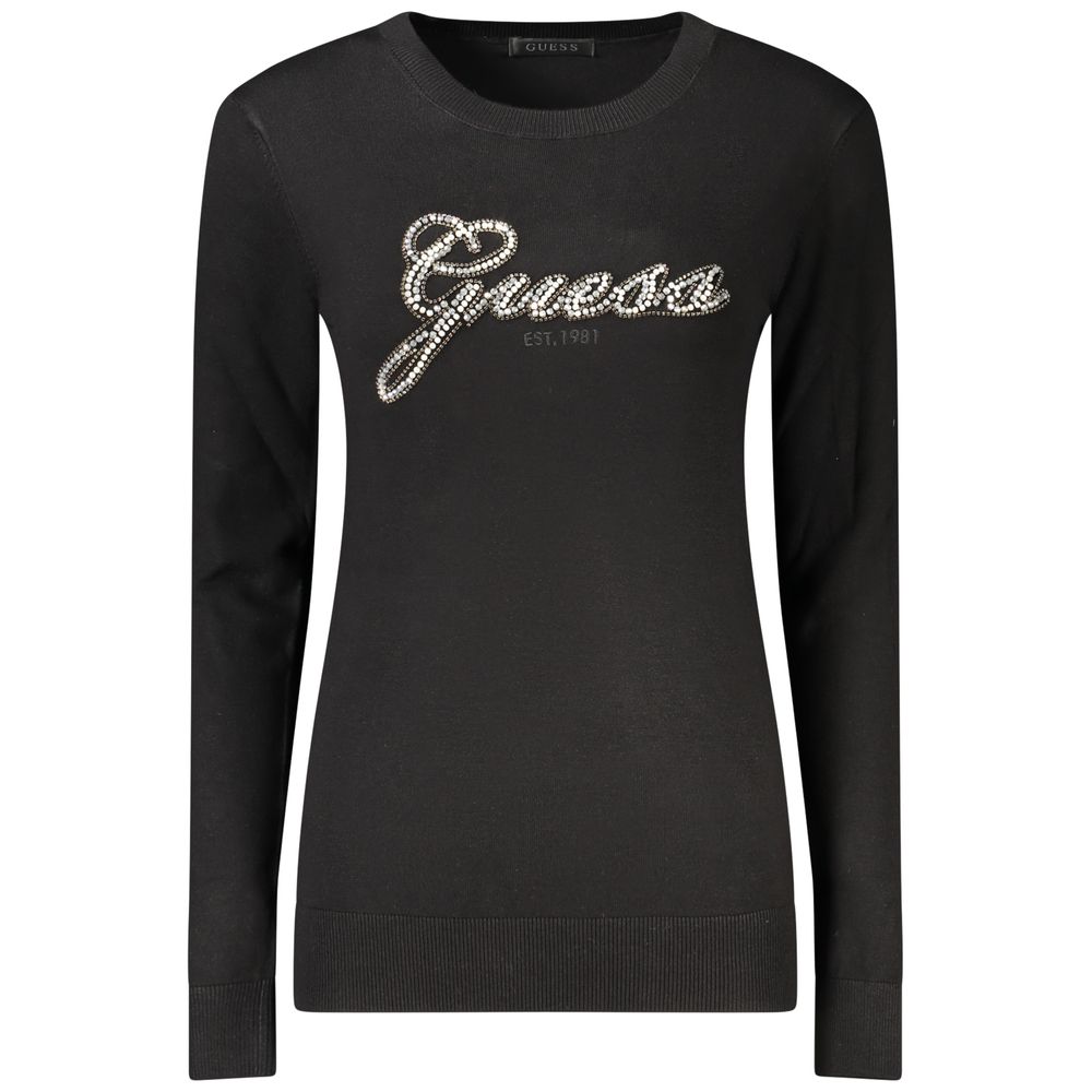 Black Viscose Womens Sweater