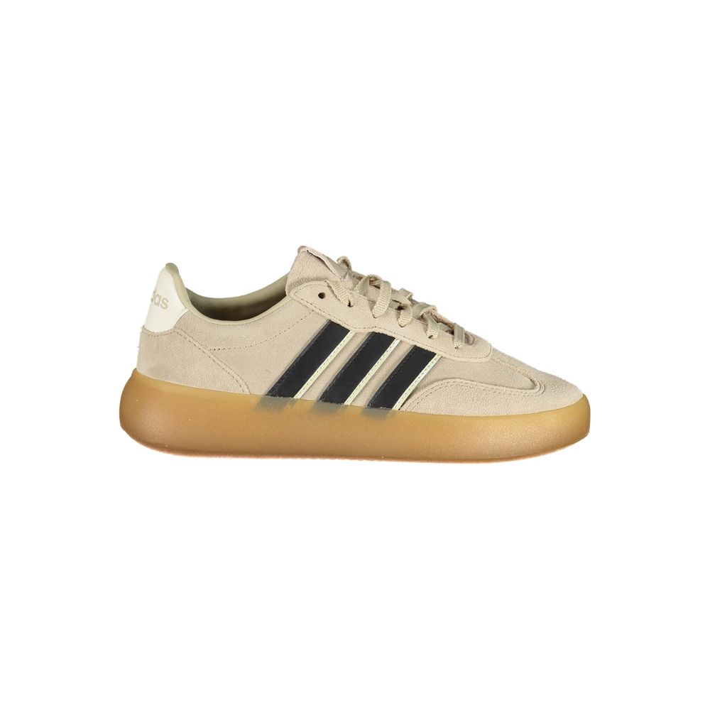 Beige Polyurethane Women's Sneaker
