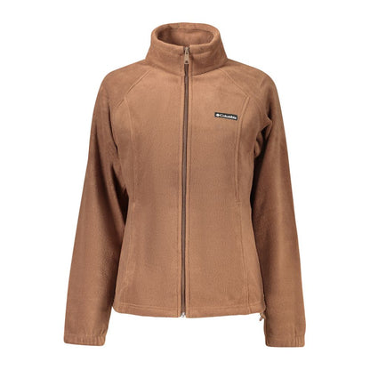 Brown Polyester Women's Sweatshirt