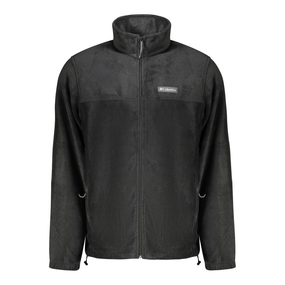 Black Polyester Men's Sweatshirt