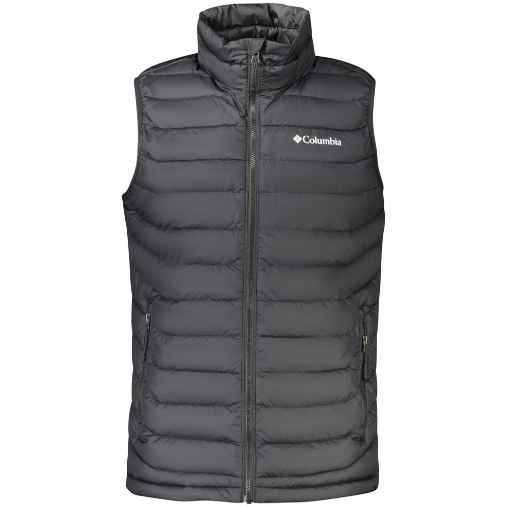 Black Polyester Men's Jacket