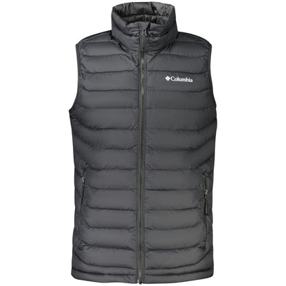 Black Polyester Men's Jacket