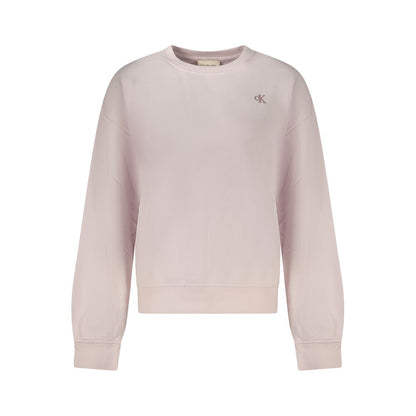 Pink Cotton Sweatshirt