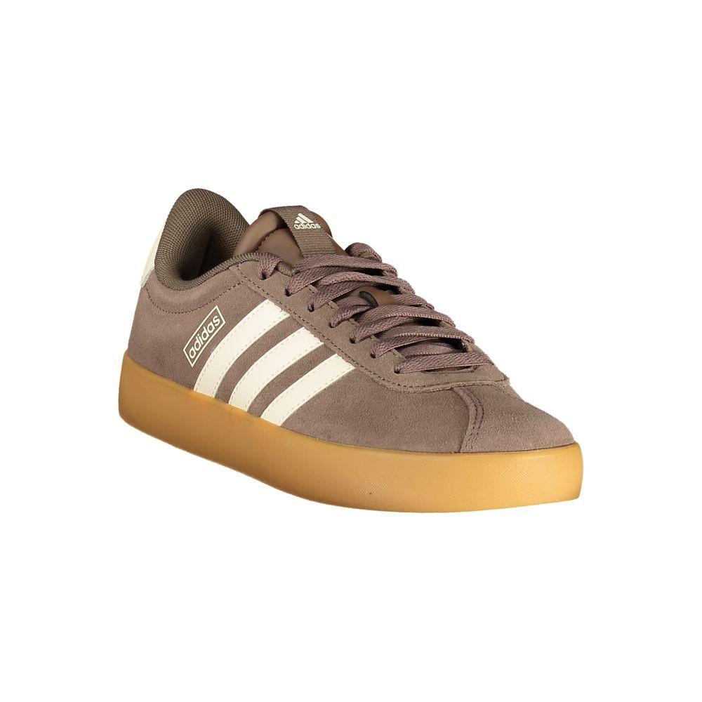 Brown Polyurethane Women's Sneaker