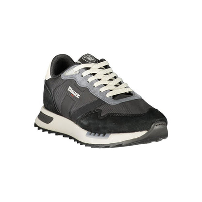 Nero Poliuretano Uomo Sneaker
