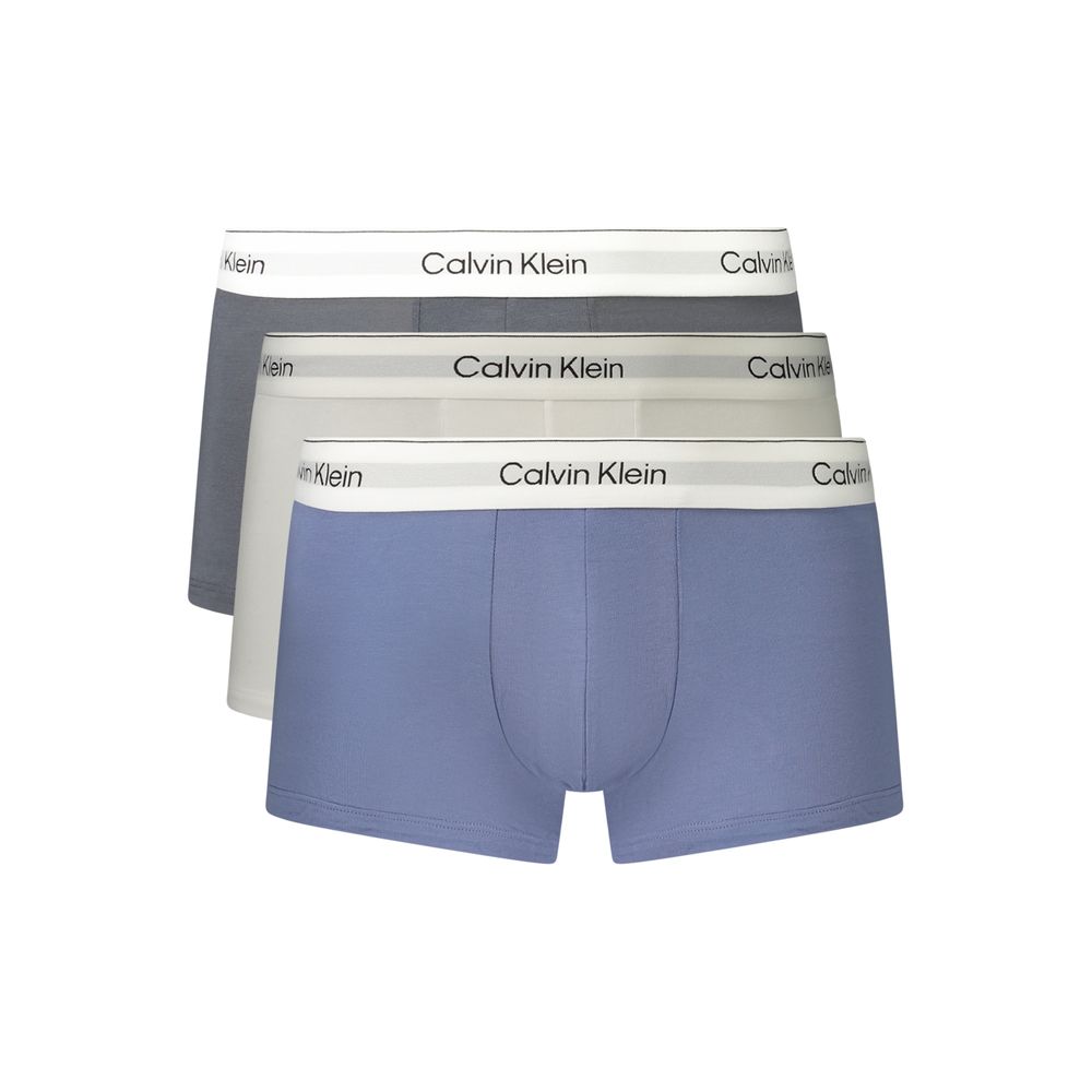 Light Blue Cotton Men's Shorts