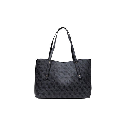 Gray Polyethylene Handbag