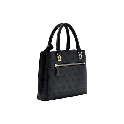 Gray Polyethylene Handbag