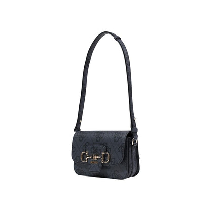 Gray Polyethylene Handbag