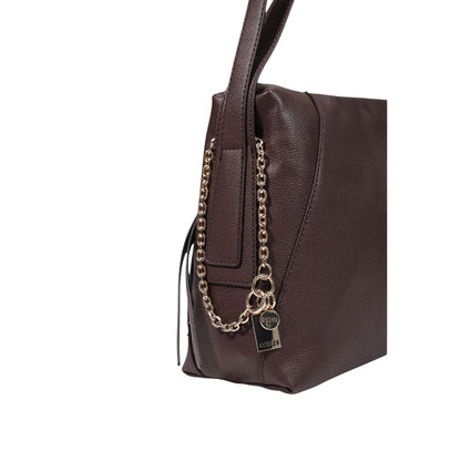 Brown Polyethylene Handbag