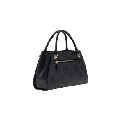 Gray Polyethylene Handbag