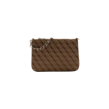 White Polyester Handbag