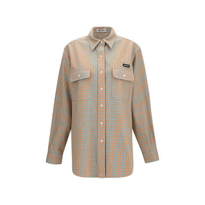 Orange Wool Oves Aries Shirt