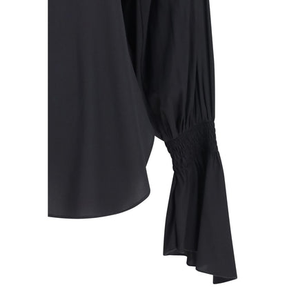 Black Silk Blouse
