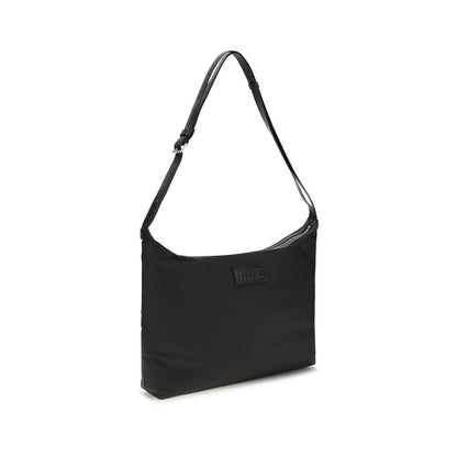 Black Polyamide Shoulder Bag