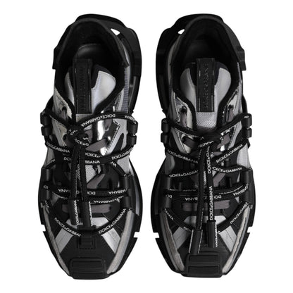 Multicolor Panelled Space Sneakers Men L-39 R-39.5 Shoes