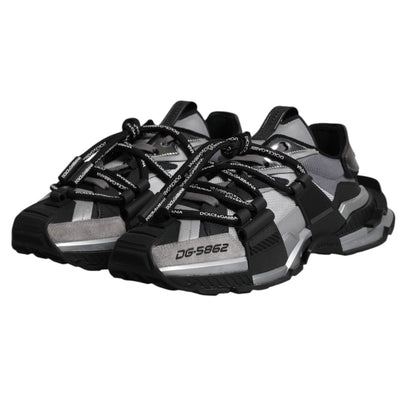 Multicolor Panelled Space Sneakers Men L-39 R-39.5 Shoes
