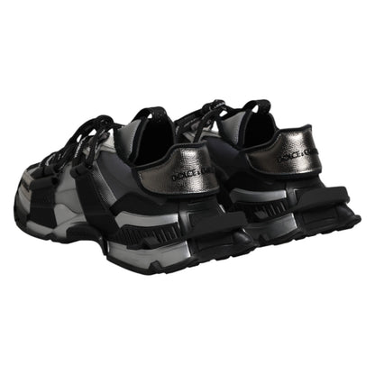 Multicolor Panelled Space Sneakers Men L-39 R-39.5 Shoes