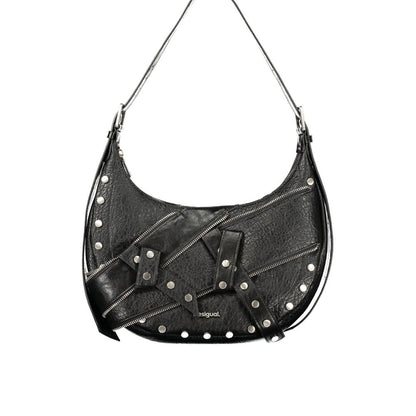 Nero Poliuretano Donna Bag