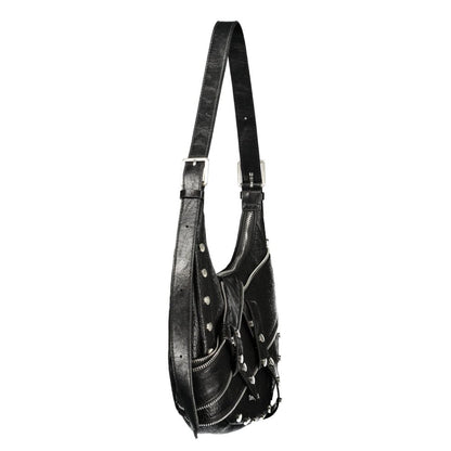 Nero Poliuretano Donna Bag