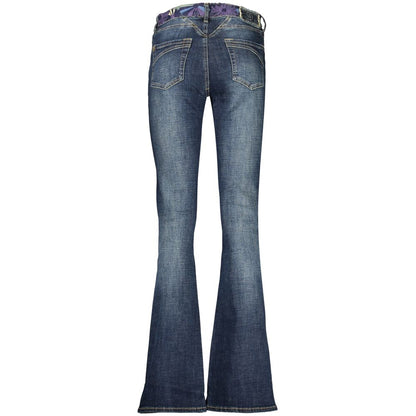 Blue Cotton Women's Jeans