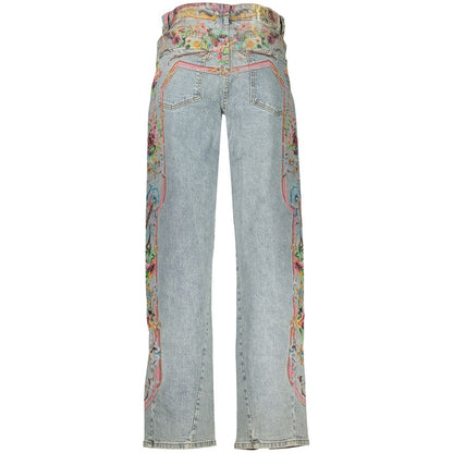 Blue Cotton Womens Jean