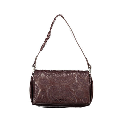 Brown Polyethylene Handbag