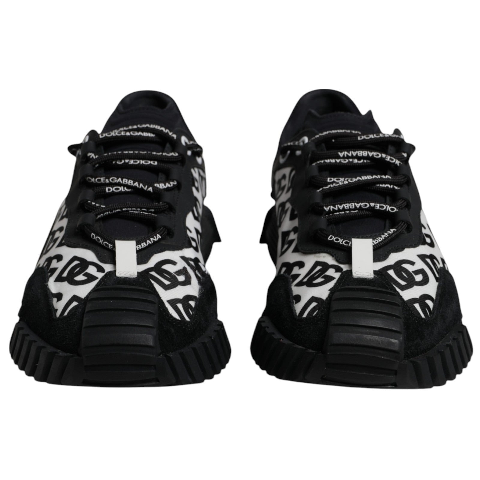 Black Logo Lace Up Low Top NS1 Sneakers Shoes