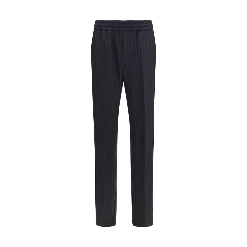 Black Wool Oves Aries Dress Pants