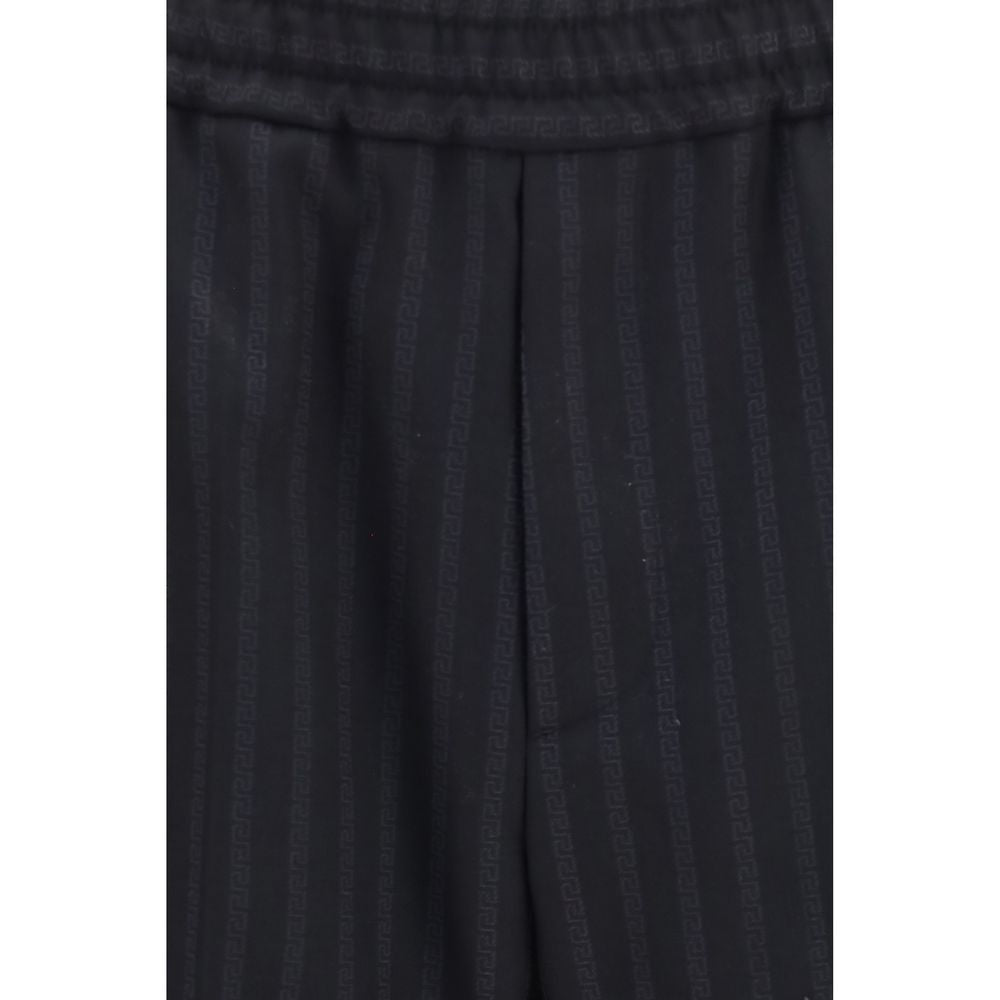 Black Wool Oves Aries Dress Pants