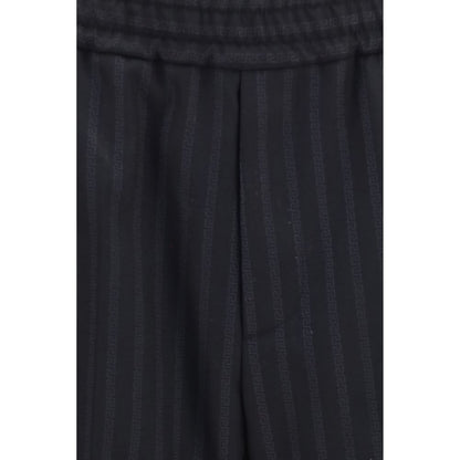 Black Wool Oves Aries Dress Pants