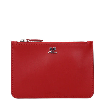 Red Leather Wallet