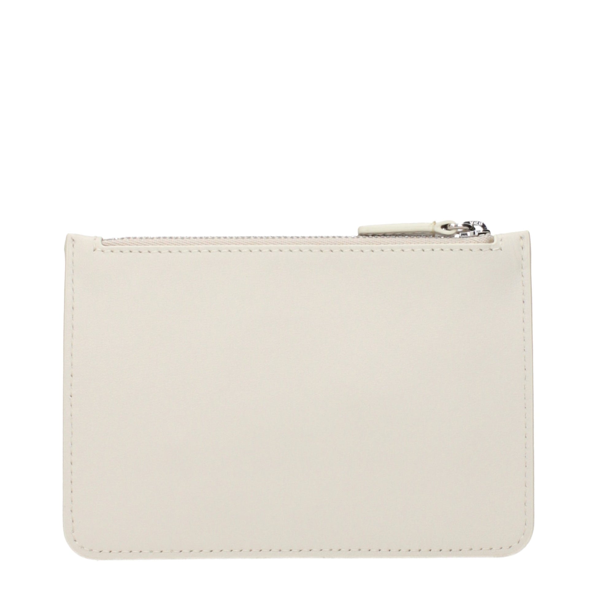 Beige Leather Wallet