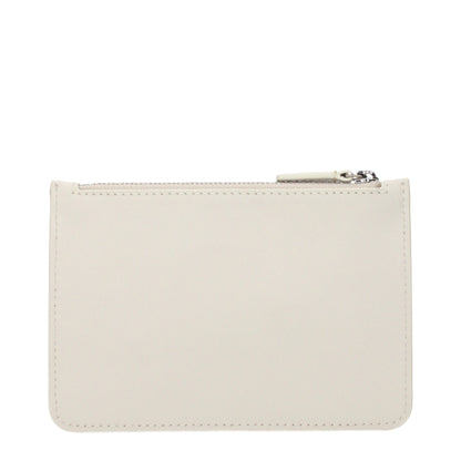 Beige Leather Wallet