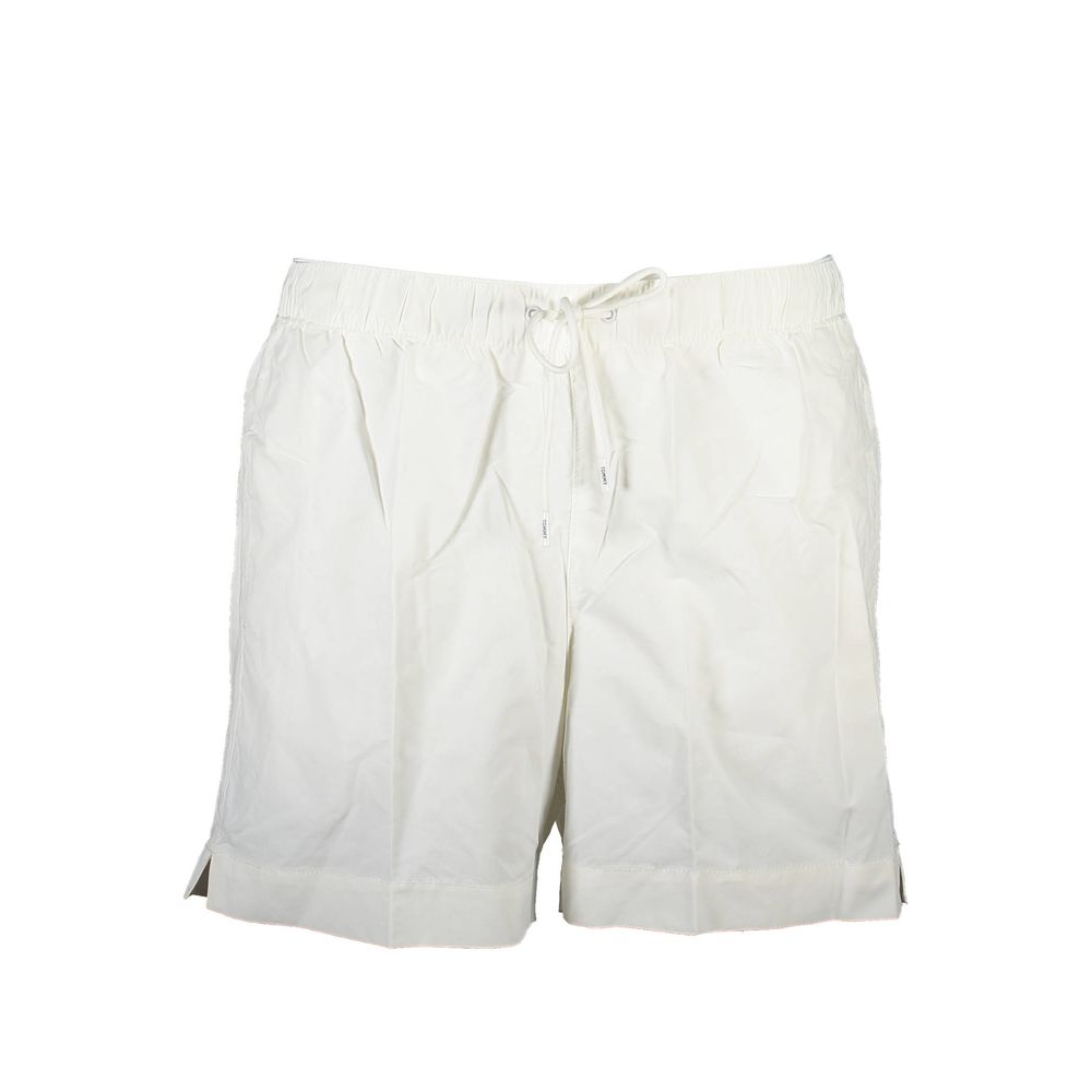 White Nylon Men's Swimwear