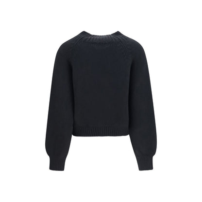 Black Cashmere Sweatshirt