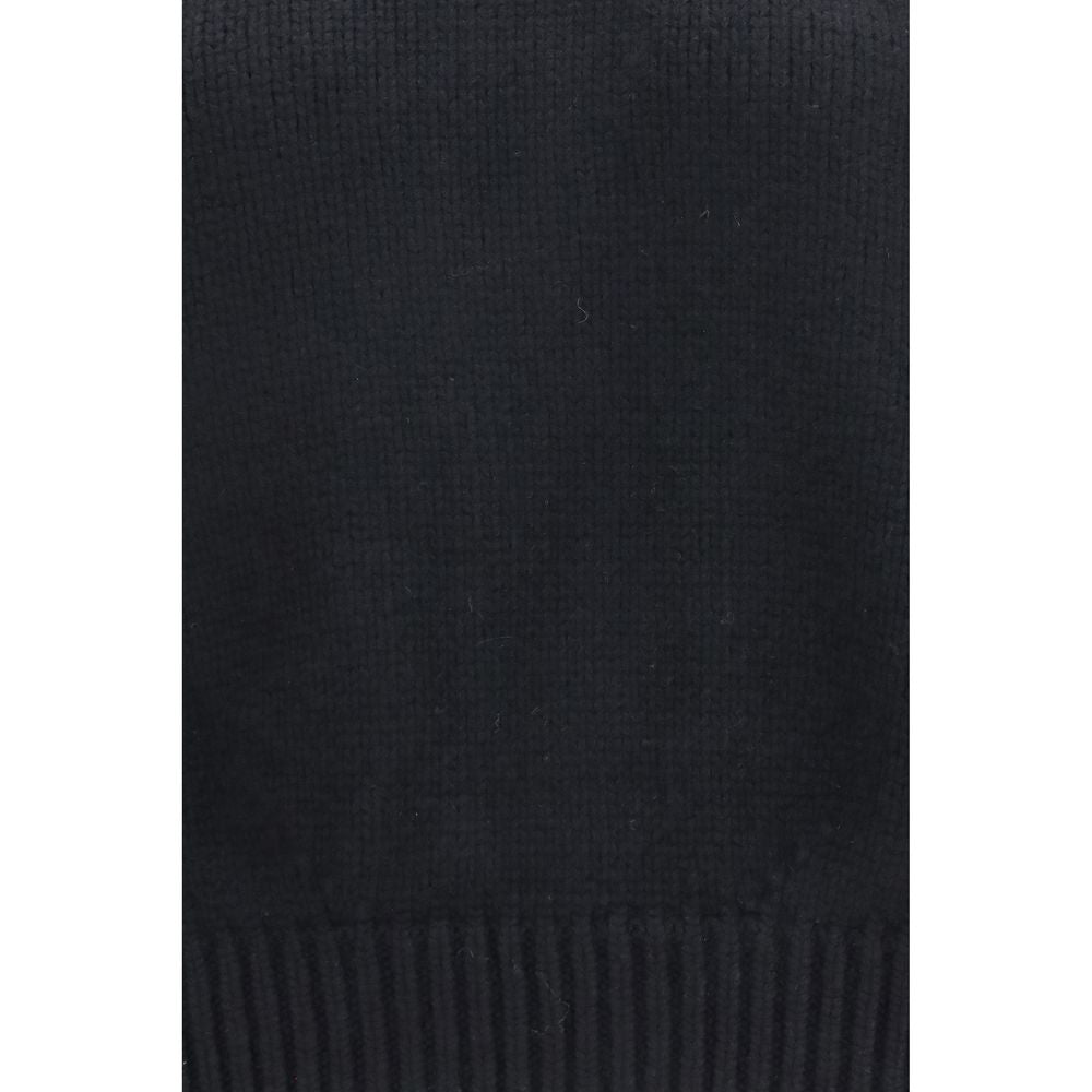 Black Cashmere Sweatshirt