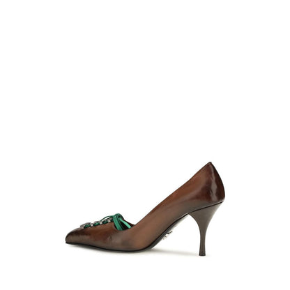 Brown Calf Leather Bos Taurus Lace-Up