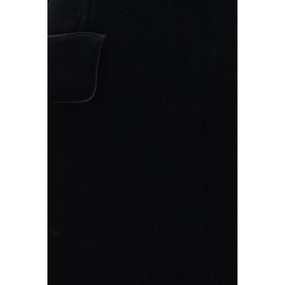 Black Polyester Casual Dress