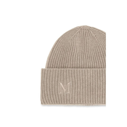 Beige Cashmere Beanie