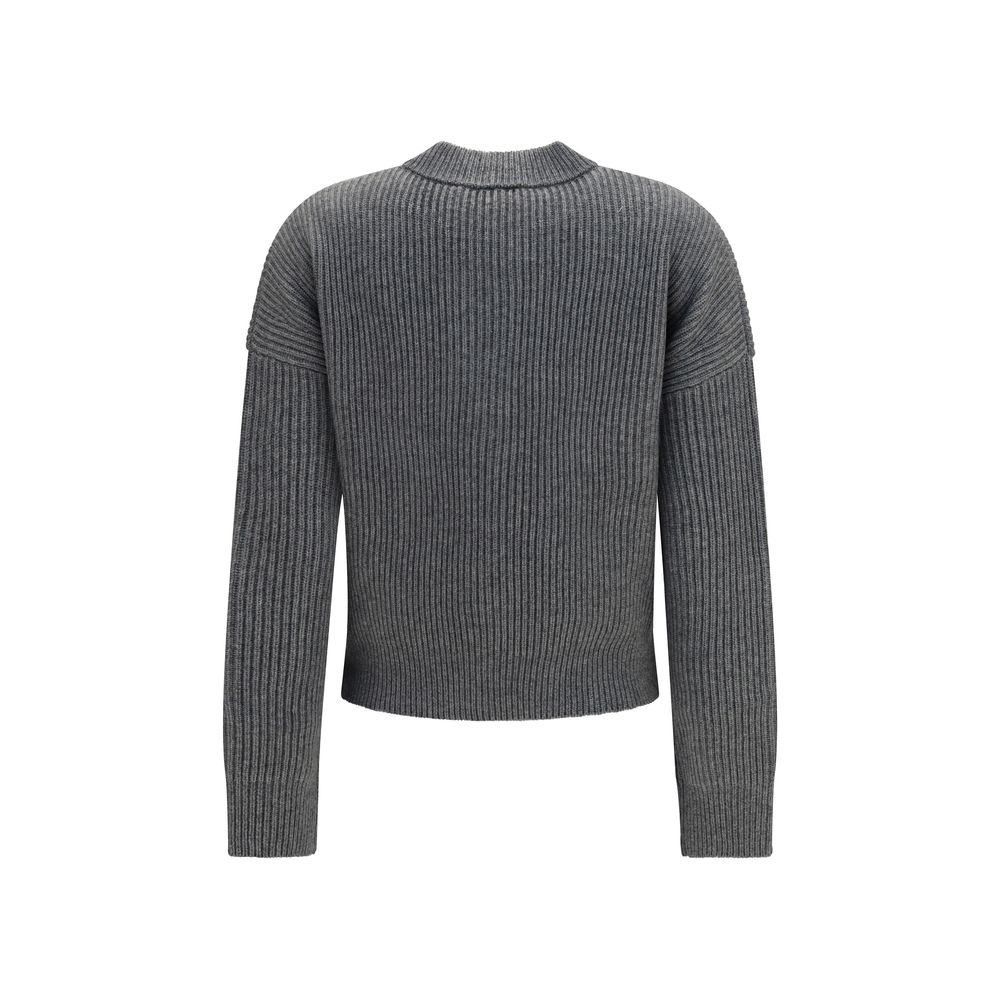 Gray Wool Oves Aries Cardigan