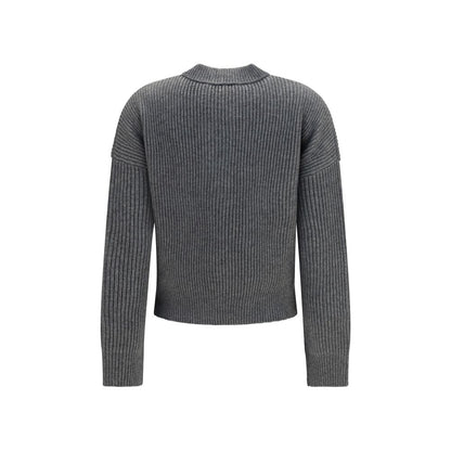 Gray Wool Oves Aries Cardigan
