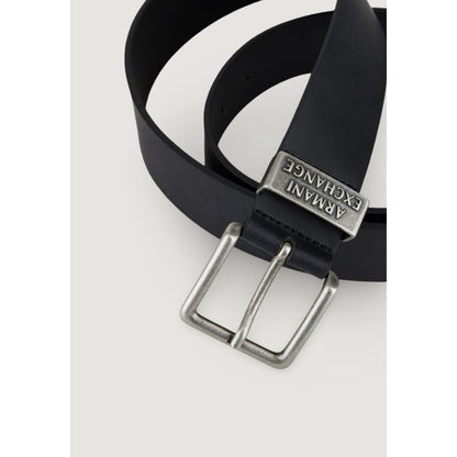 Black Leather Regular Belt